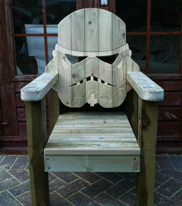 Cadeira Stormtrooper é geek no úrtimo!