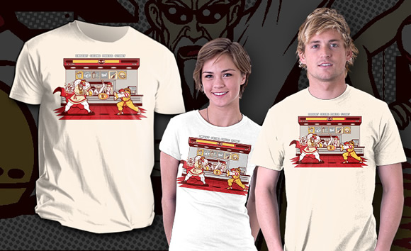Camiseta Super Meat Fighter