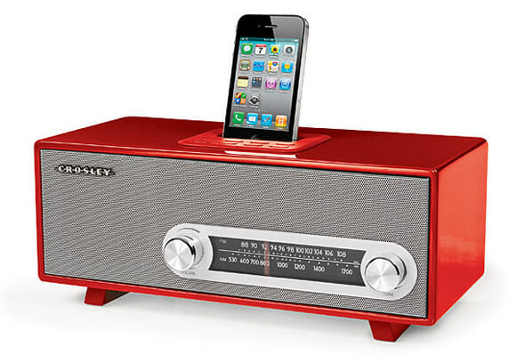 Ranchero - Um rádio e speaker com aspecto retrô super bacana para iPhones e iPods Touch