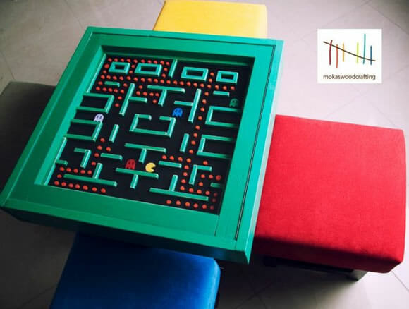 Pac-Man Table: Você vai querer brincar com essa mesa