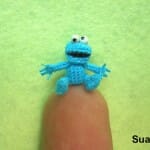 As incríveis miniaturas de personagens famosos e animais feitas de crochê