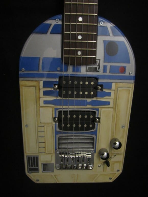 Guitarra R2-D2. AWESOME!