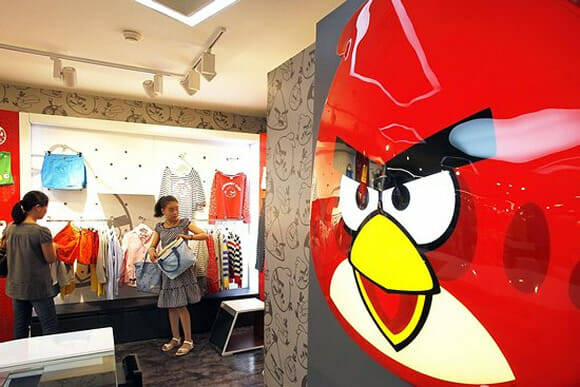 Rovio abre loja oficial do Angry Birds na China