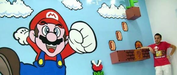 Mural 3D do Super Mario: Você está fazendo isso direito