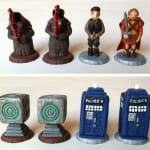 Set de xadrez do Doctor Who feito a mão tem alguns dos personagens e ícones mais famosos da série