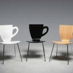 Coffee Chair - Uma cadeira com design de xícara de café