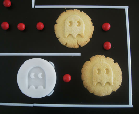 Cortador de biscoitos dos fantasmas do Pac-Man