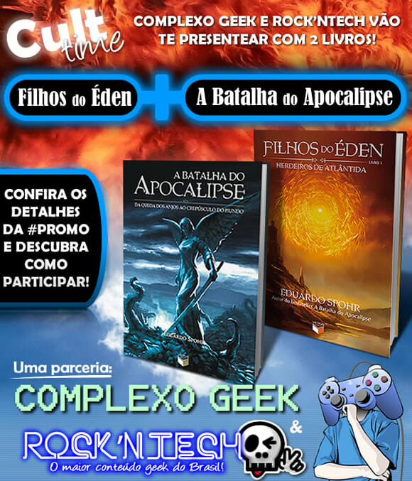 Promoção "A Batalha do Apocalipse" - Rock'n Tech e Complexo Geek vão sortear 2 livros! Participe!