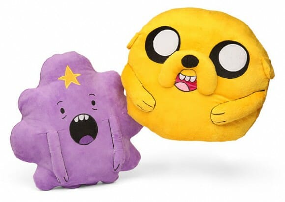 Almofadas do Jake e Princesa Caroço de Adventure Time