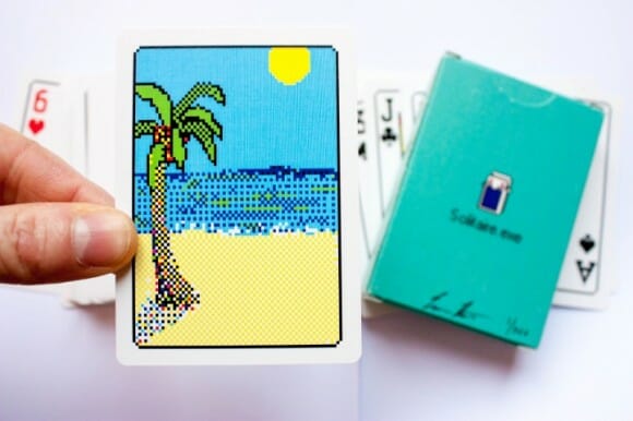 Versão real do game Solitaire do Windows tem cartas de baralho 8-bits!