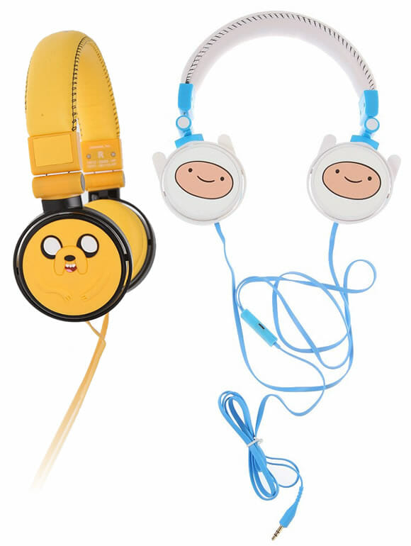 Que horas são? Hora de escutar música com Headphones Adventure Time!
