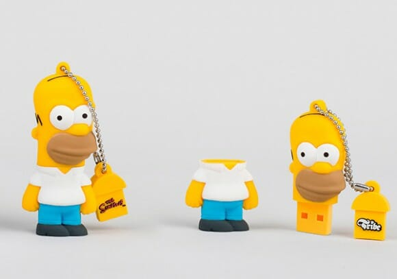 Pen drives dos Simpsons - Você vai querer ter um!