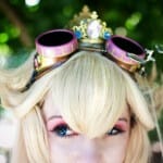 Cosplay Princesa Peach Steampunk
