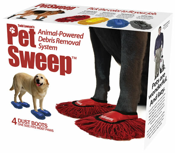 Pet Sweep coloca seu melhor amigo pra limpar a casa pra você!