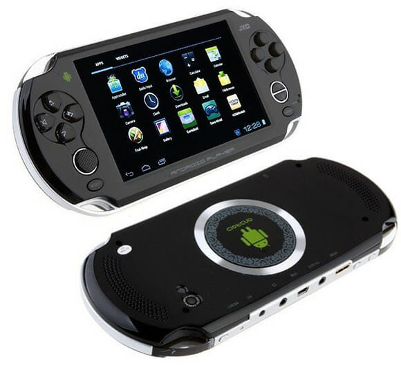 Portátil chinês JXD 5110 é praticamente um PSP, só que roda Android