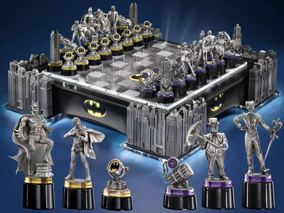 Set de Xadrez do Batman é incrível, mas custa mais de R$ 1600
