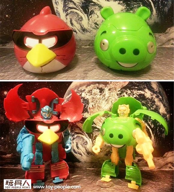 Na China já existem Angry Birds Transformers, mas talvez a Rovio ainda não saiba...