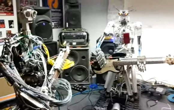 Compressorhead - Uma banda de rock formada por robôs tocando Motörhead: Ace of Spades (vídeo)