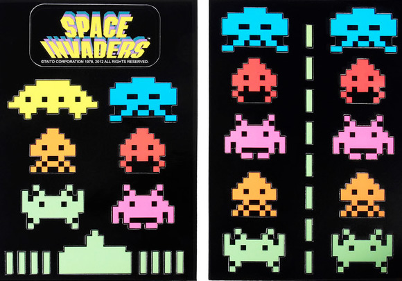 Ímãs dos Space Invaders deixam sua geladeira mais legal