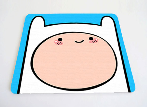 Mousepads personalizados são a cara dos personagens de Adventure Time!