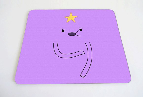 Mousepads personalizados são a cara dos personagens de Adventure Time!