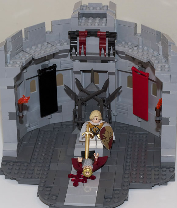 Lego Game of Thrones - Cenas de Game Of Thrones recriadas com Lego