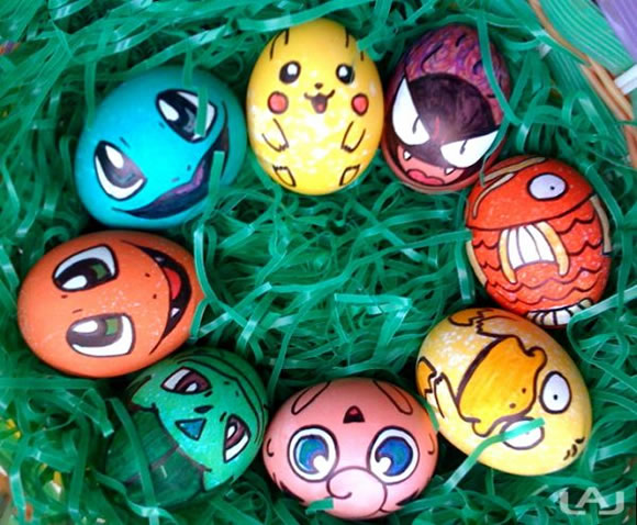 Isso é legal do dia: Ovos decorados com temas geeks