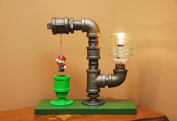 Isso é legal do dia: Luminária incrível com o tema Super Mario