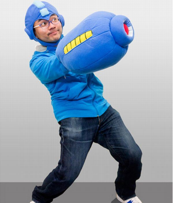Kit travesseiro Mega Blaster + touca do Mega Man oficiais da Capcom já estão à venda!