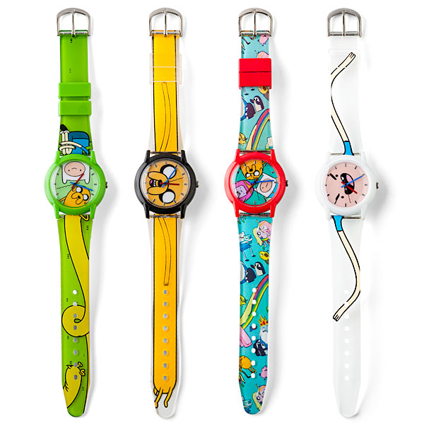 É Hora de Aventura com os relógios do Adventure Time!