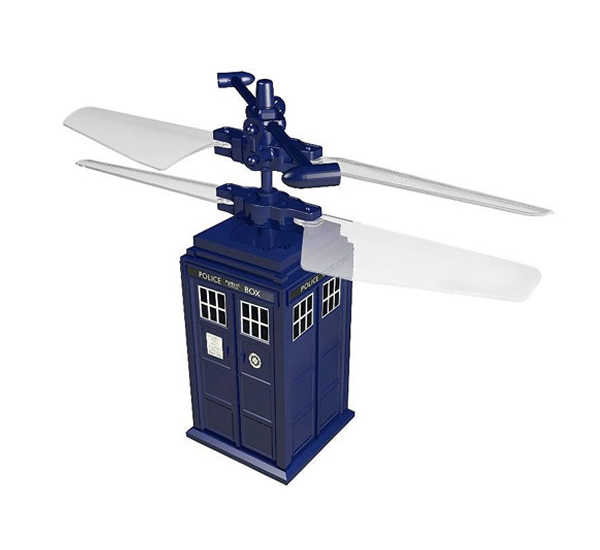 Tardis voadora de controle remoto é diversão garantida para fãs de Doctor Who