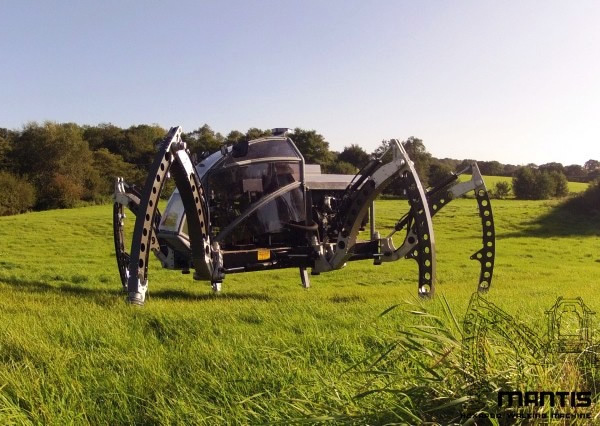 Transporte do Futuro: Empresa constrói aranha robótica gigante que pode ser pilotada por humanos