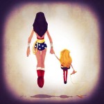 Justice Families - Ilustrações fofas mostram as famílias dos heróis da Liga da Justiça