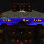 Jogadores constroem fases do Super Mario 64 dentro do Minecraft