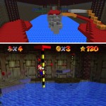 Jogadores constroem fases do Super Mario 64 dentro do Minecraft