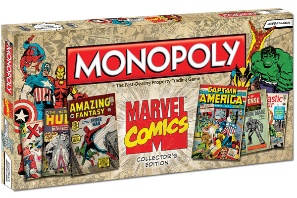 Hasbro lança Monopoly da Marvel em edição especial para colecionadores de HQs