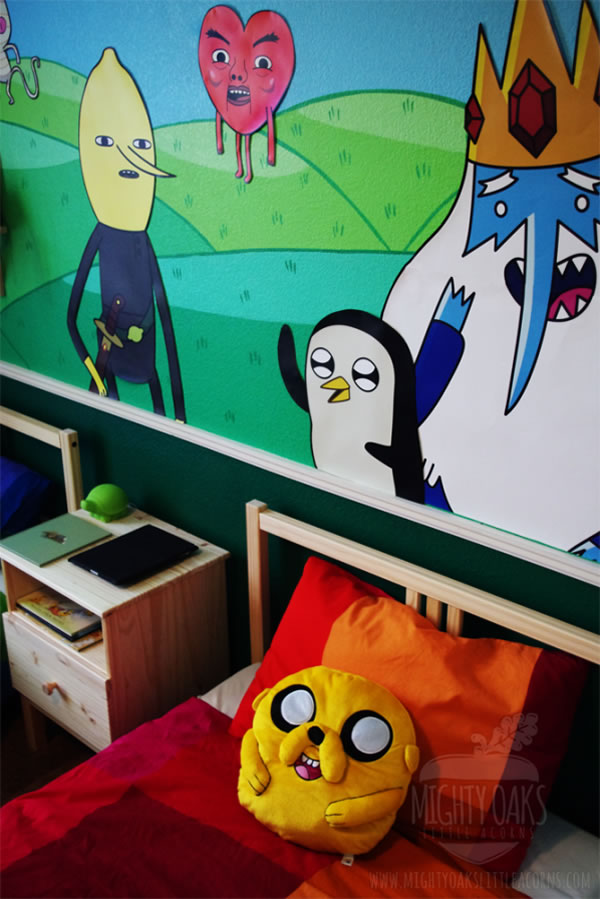 Que horas são? É hora de conhecer um quarto super legal baseado na série Adventure Time!