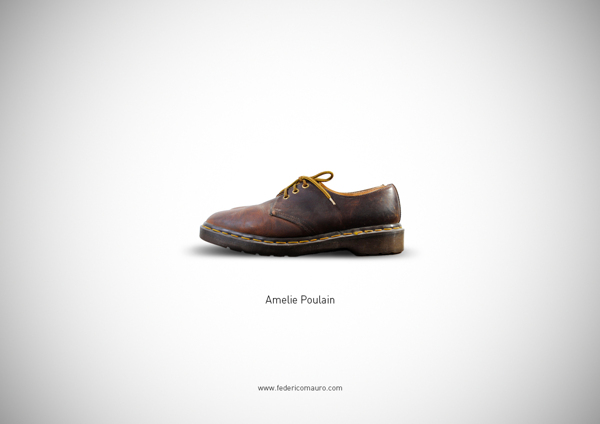 Famous Shoes - Série de imagens reúne os sapatos que personalidades e personagens da ficção usaram