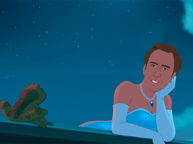 Transformaram o Nicolas Cage nas Princesas e outras personagens da Disney. Veja!