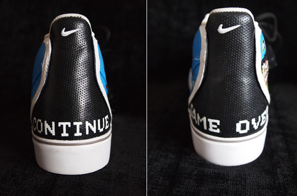 Isso é legal do dia: Nike customizado com o tema Nintendinho 8-bits e jogos da Nintendo