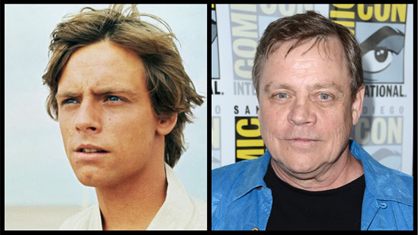 Antes e depois de 14 atores de Star Wars