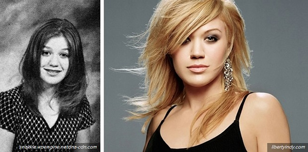 Imagens comparam fotos mais recentes de 20 celebridades com suas fotos no anuário escolar