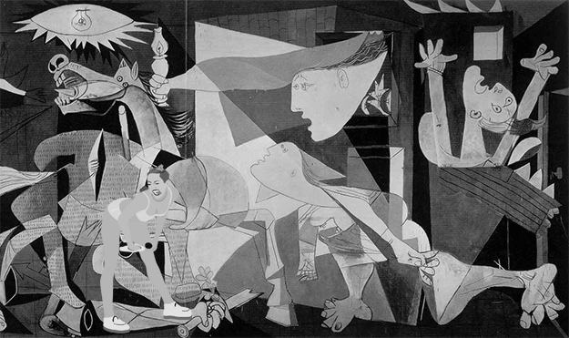gifs-miley-cyrus-pinturas-famosas_Guernica