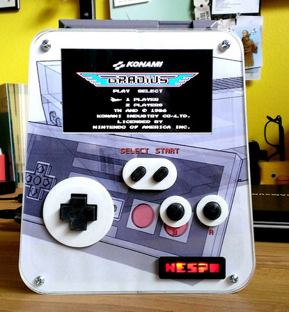 NESPo - Existe um videogame NES portátil? Imprima as peças em uma impressora 3D e monte o seu!