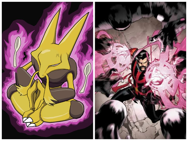 E se os personagens da Marvel fossem Pokémons?