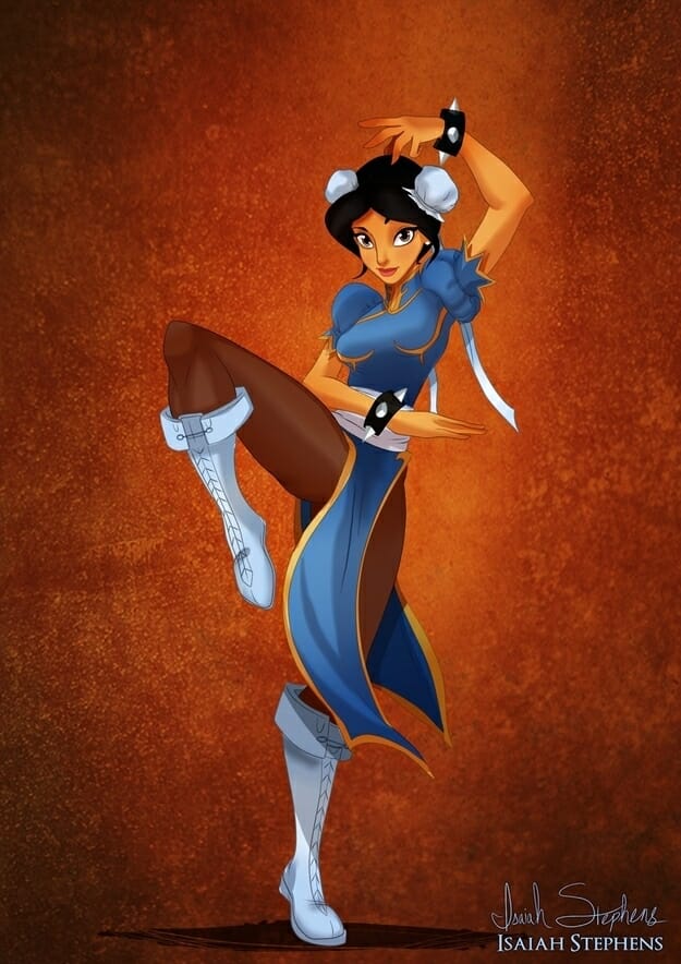 11 Princesas da Disney reimaginadas como outras personagens da cultura pop