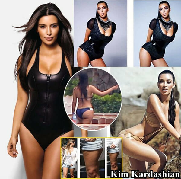 Imagens revelam o corpo de 8 famosas sem Photoshop