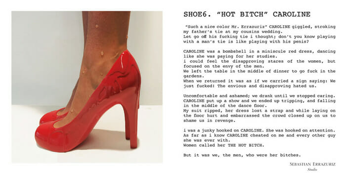 12 Shoes For 12 Lovers: Artista cria 12 sapatos incríveis baseados em seus relacionamentos com suas ex