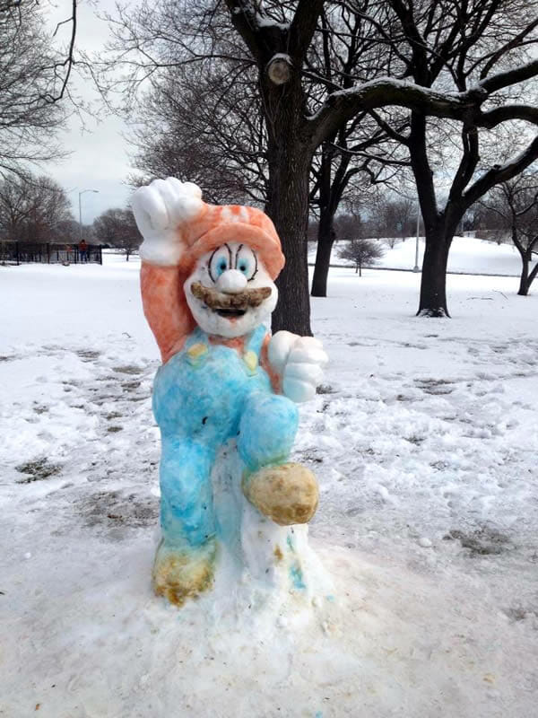 12 Esculturas de neve que vão congelar seus olhos!