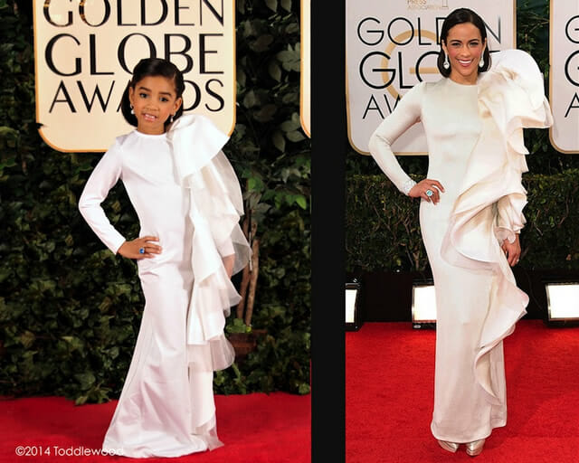 10 Crianças transformadas nas celebridades que participaram do Globo de Ouro 2014